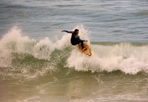 Historia del surf en Zarautz