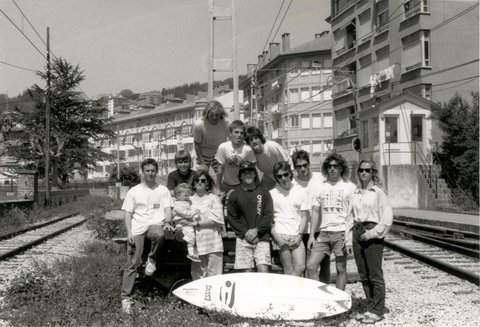 Historia del surf en Zarautz
