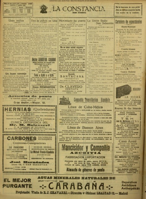 Unas multas