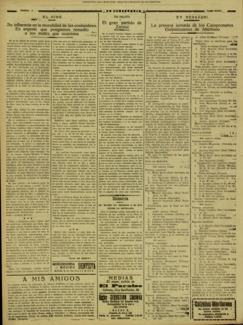 El gran partido de Zarauz