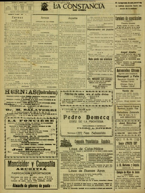 Romería para el sábado