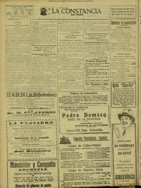 Terciarios oñatiarras a Zarauz