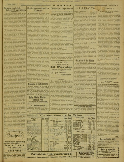 La velada de la juventud parroquial