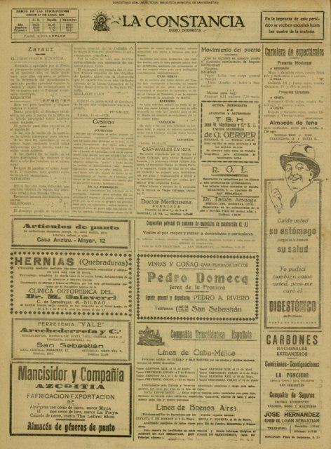 El presupuesto municipal