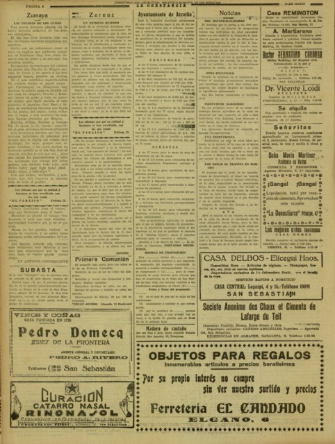 Un estreno ruidoso