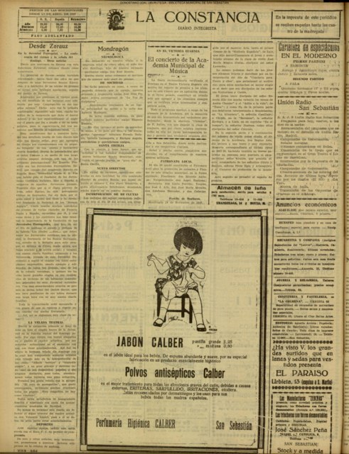 La velada teatral