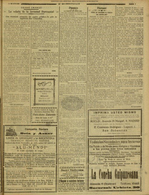 La velada de la Juventud Parroquial