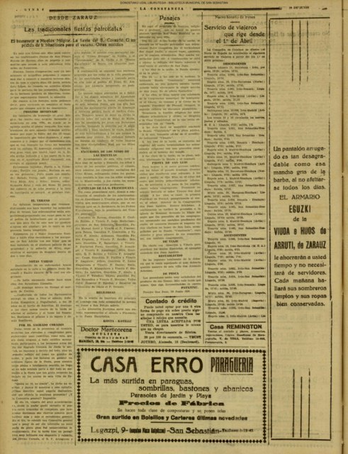 Desde Zarauz: El verano