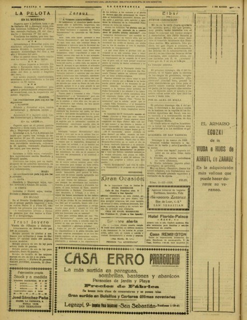 A “varios zarauztarras”