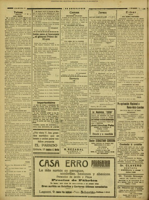 Defunciones