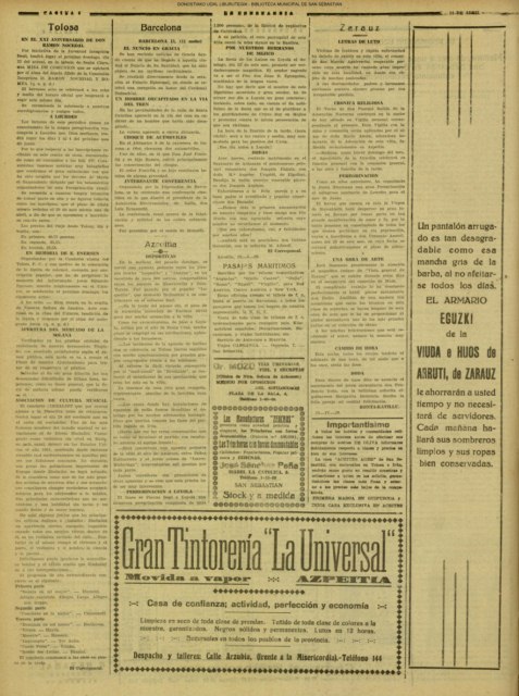 Crónica religiosa
