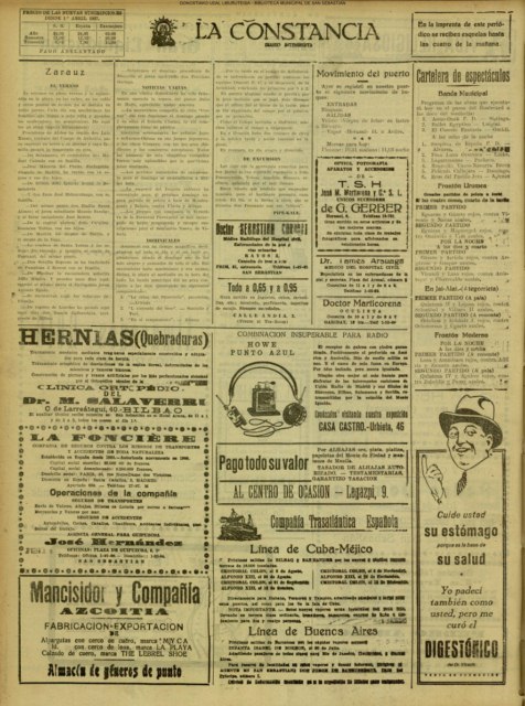 Noticias varias