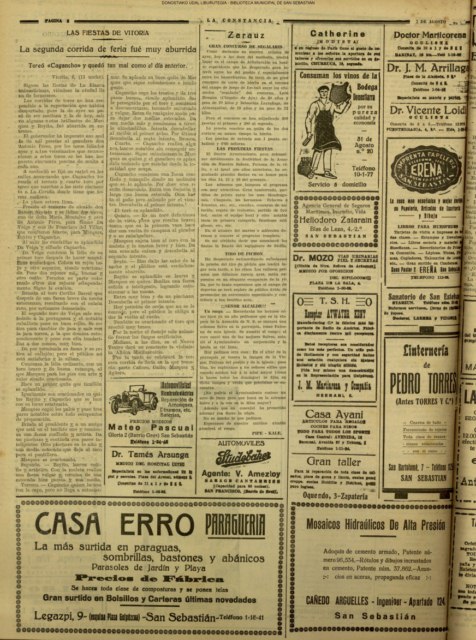 Las próximas fiestas