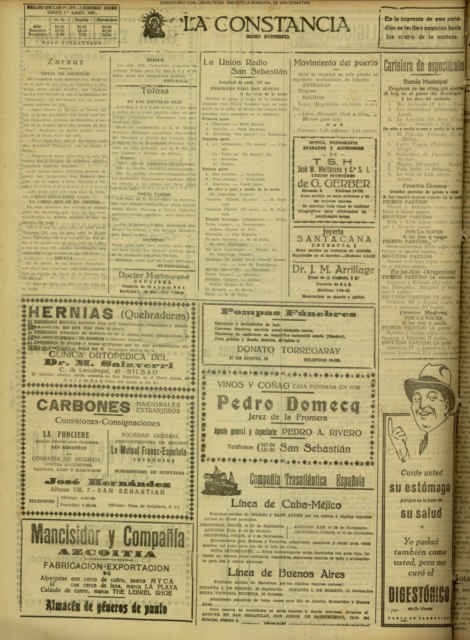 Notas de sociedad