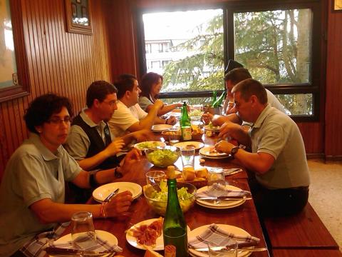 Día de Galicia: cena previa a la tamborrada de San Pelayo