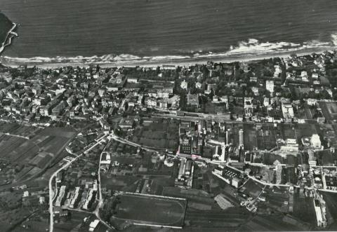 Zarauzko aireko ikuspegia