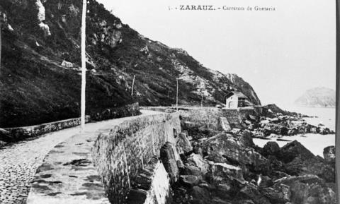 Zarautz. Getariko errepidea