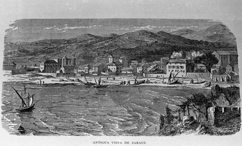 Zarauzko antzinako ikuspegia