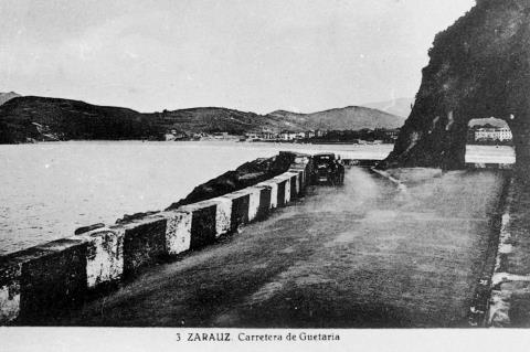 Zarautz. Getariko errepidea