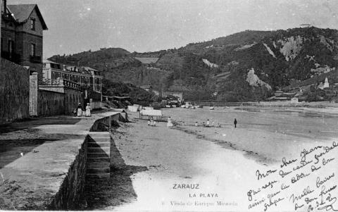 Zarautz. Hondartza