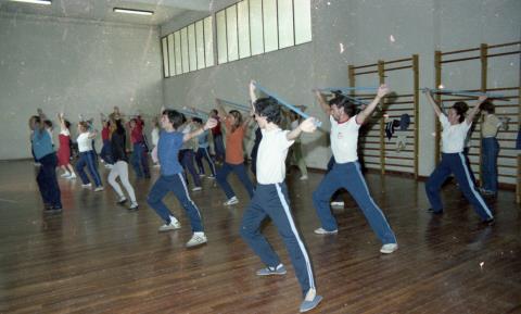 Gimnasia eta dantza ikastaroa, Monte Albertiako aterpetxean