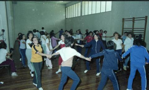 Gimnasia eta dantza ikastaroa, Monte Albertiako aterpetxean