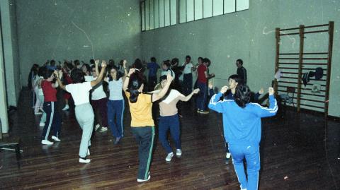 Gimnasia eta dantza ikastaroa, Monte Albertiako aterpetxean