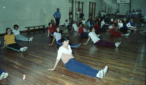 Gimnasia eta dantza ikastaroa, Monte Albertiako aterpetxean