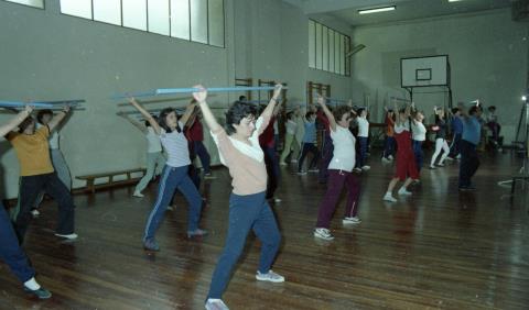 Gimnasia eta dantza ikastaroa, Monte Albertiako aterpetxean