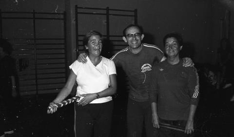 Curso de gimnasia y danza en el albergue Monte Albertia