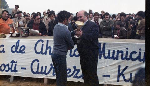 Plaieruak.1981ko finalak. Sari-banaketa