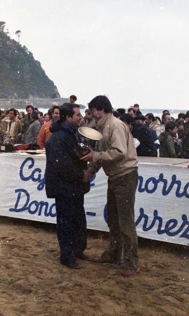 Finales de playeros de 1981. Entrega de premios