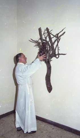 Entronización Virgen de Aránzazu en la ermita de San Pelayo