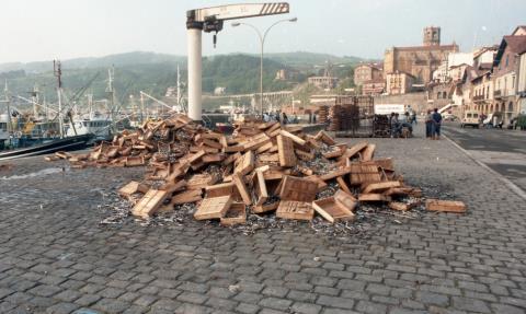 Getaria. Protestak