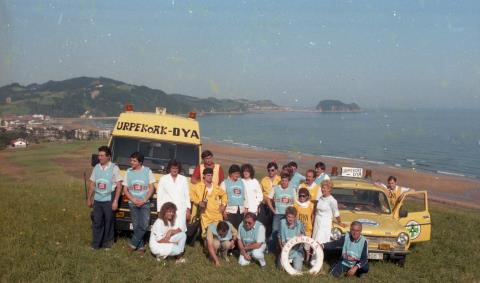 Voluntarios de la DYA