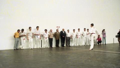 Aritzbatalde frontoiaren inaugurazioa