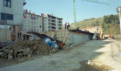 Obras en el malecón