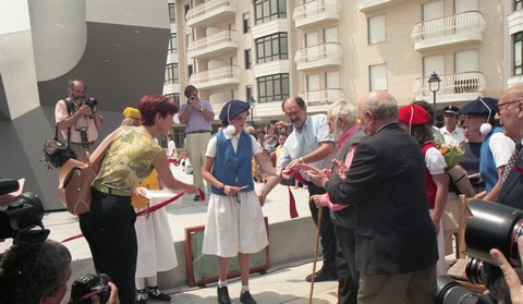 Bertsolarien Plazaren inaugurazioa