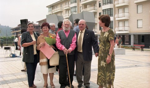 Bertsolarien Plazaren inaugurazioa