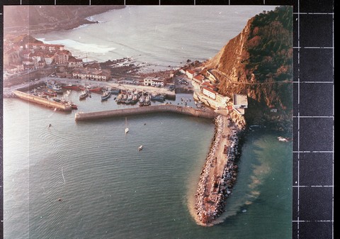 Getaria. Vista aérea