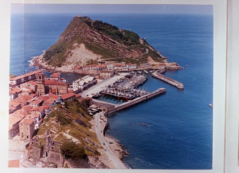 Getaria. Vista aérea